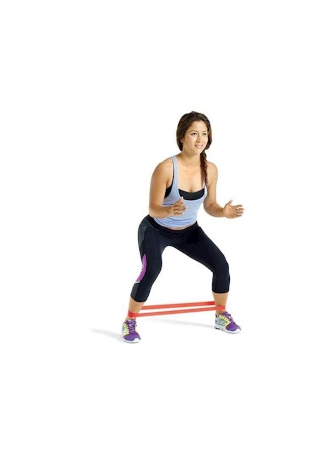ttcz 4-Piece Resistance Fitness Exercise Bands 19.68x1.97x0.018inch - Image 3