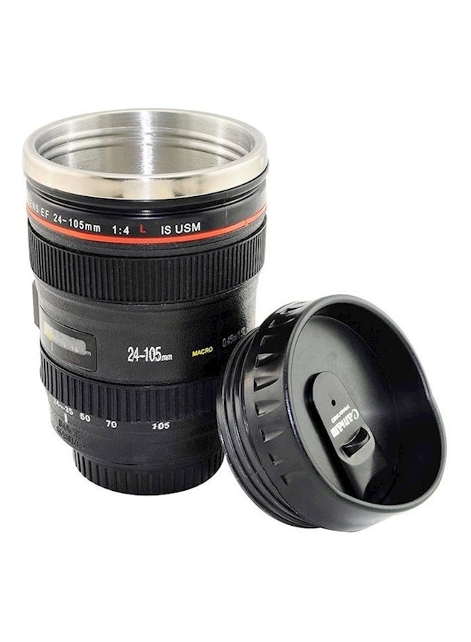 Generic - Camera Lens Coffee Mug Black 11.5x8.5cm - Image 1