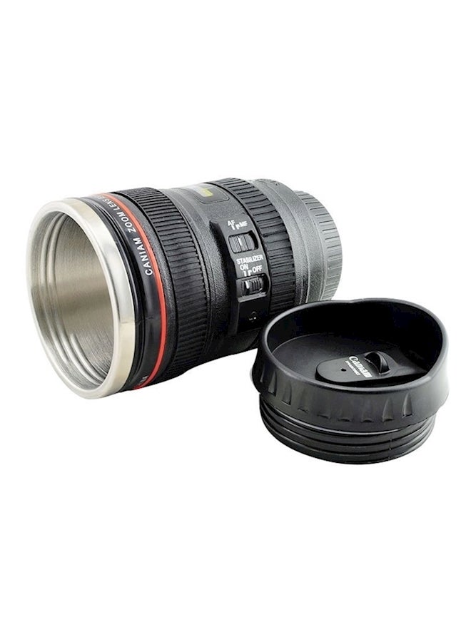 Generic - Camera Lens Coffee Mug Black 11.5x8.5cm - Image 1