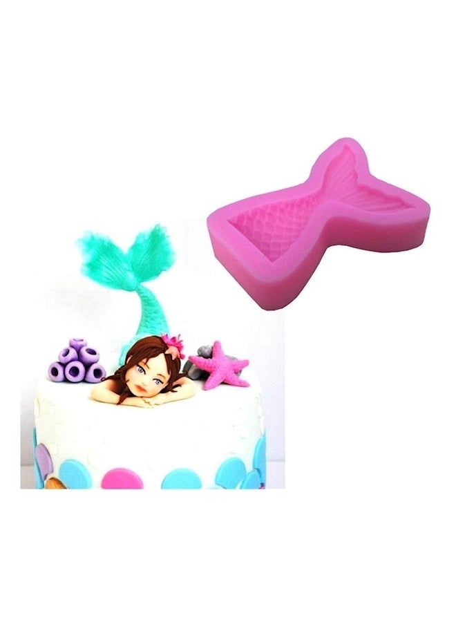 Mermaid Silicone Mould Pink