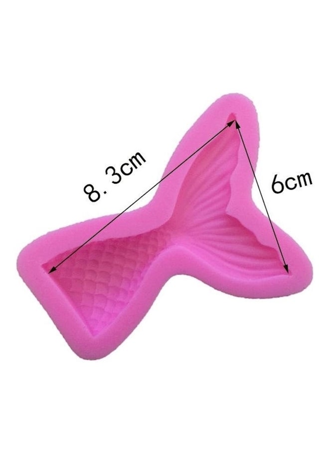 Mermaid Silicone Mould Pink