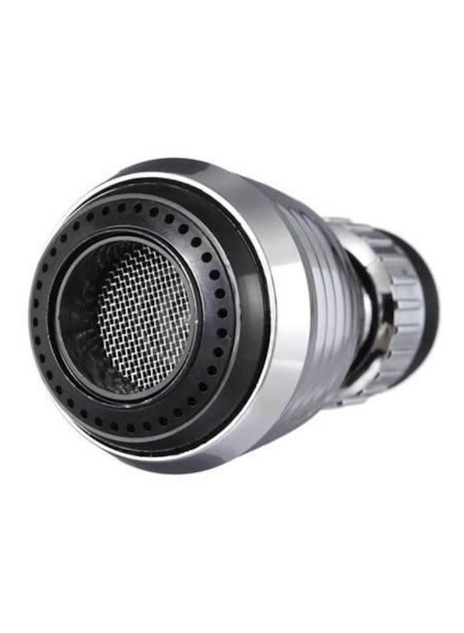 360 Rotate Nozzle Filter Diffuser Gun Metal Grey
