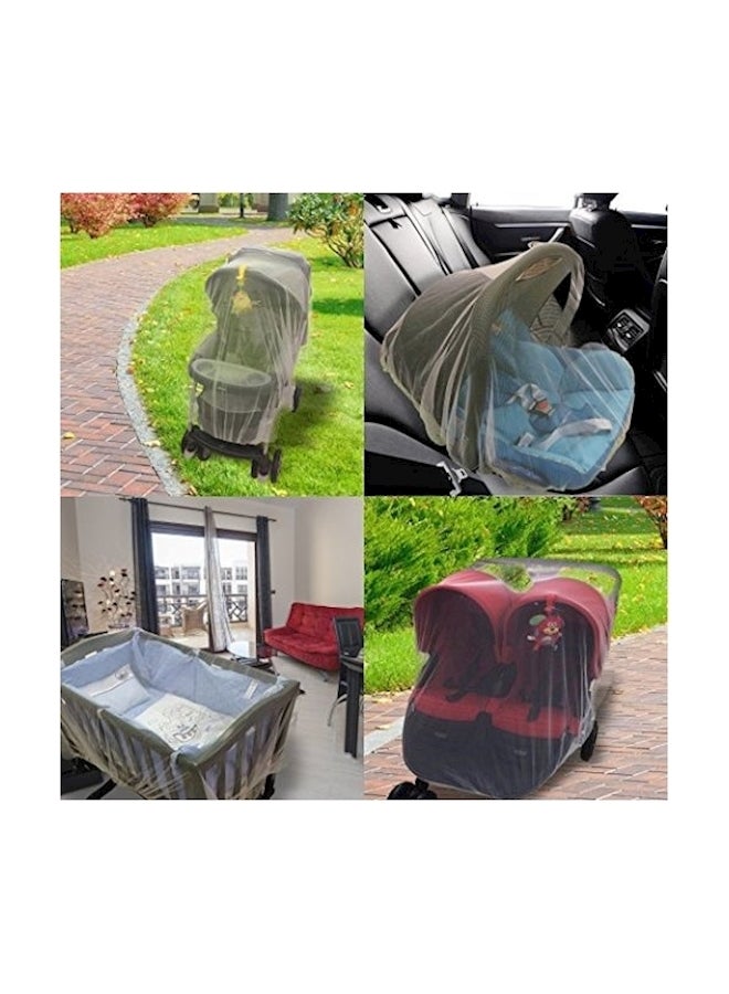 ناموسية للأطفال من القماش الشبكي لعربات الأطفال متعدد الألوان 50جرام - Image 5