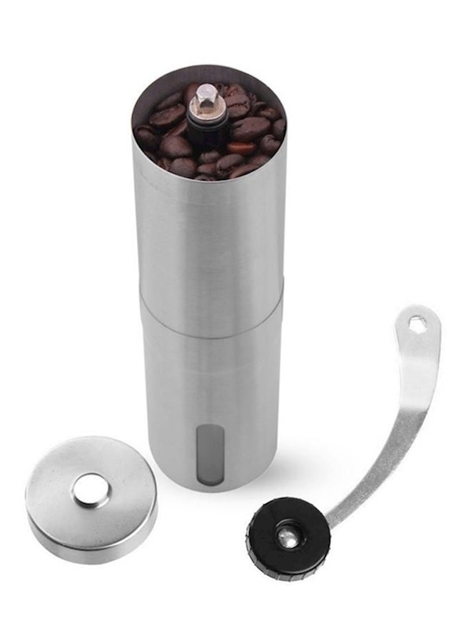 E PRANCE - Stainless Steel Handmade Mill Coffee Grinder Silver/Black 19centimeter - Image 1