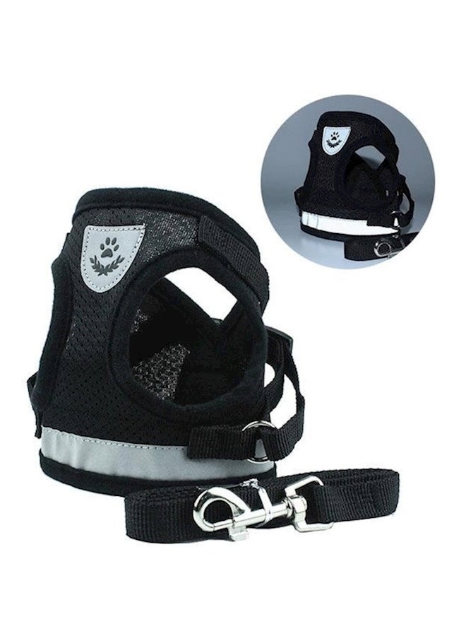 Generic Pet Safety Vest Harness Black Medium  - Image 4