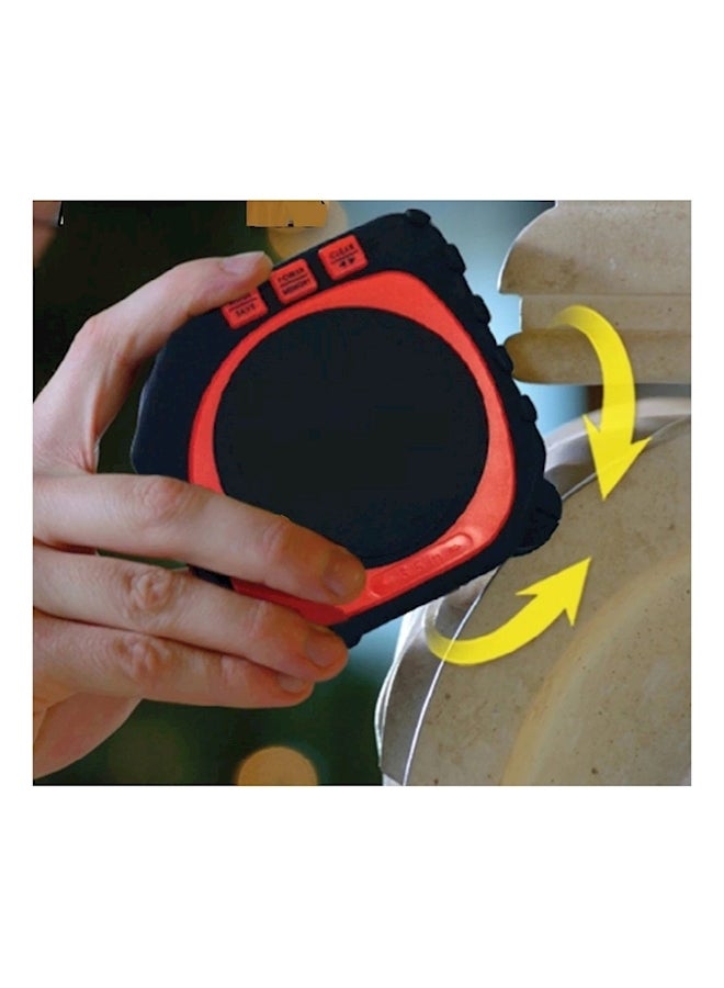 Generic - 3-In-1 Digital Laser Level Measure Tape Black/Red - Image 1