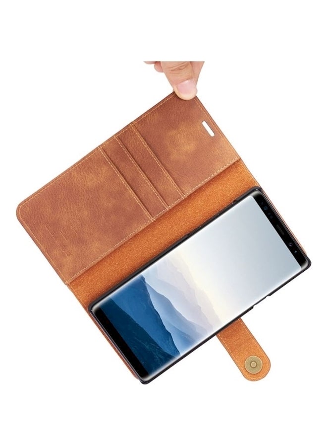 Protective Case Cover With Card Slot Holder For Samsung Galaxy Note 9 Black  - Image 2