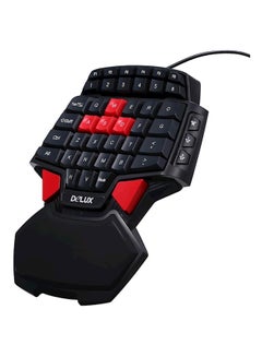 DELUX T9 Professional USB Wired Gaming Keyboard English Black  - Image 3