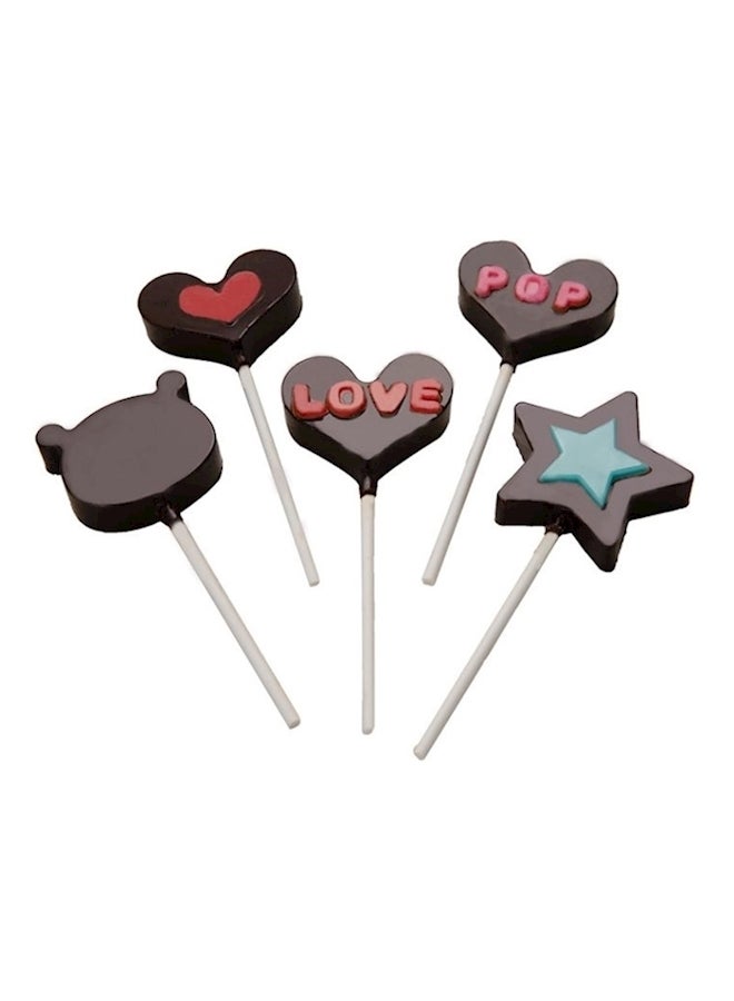 Lollipop Silicone Mould Beige 17.1x17.1x1.5cm  - Image 2