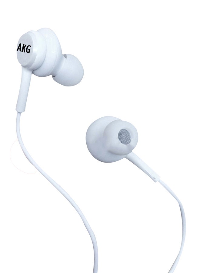 AKG - In-Ear Earphone With Mic For Samsung S8 White - Image 1