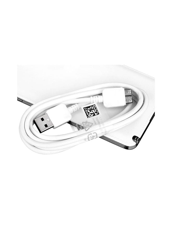 Generic - USB 3.0 Sync Data Charging Cable For Samsung Galaxy Tab Pro 12.2 Note 3 S5 White - Image 1