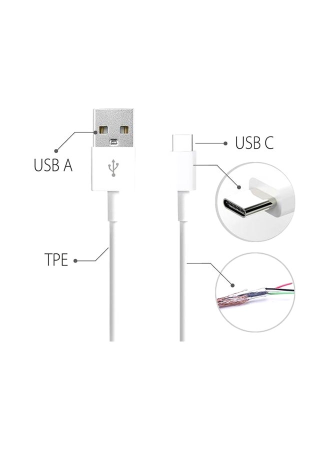 كابل شحن ومزامنة بيانات USB-C USB 3.1 Type C لجهاز نيكسس 6P ون بلس 2 ماك بوك أبيض - Image 5