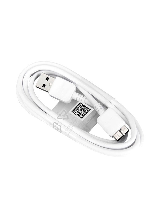 Generic - USB 3.0 Sync Data Charging Cable For Samsung Galaxy Tab Pro 12.2 Note 3 S5 White - Image 1