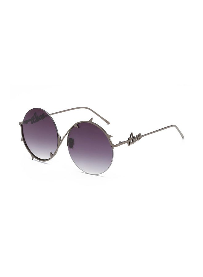 UV Protected Round Sunglasses - Lens Size: 60 mm - Image 2