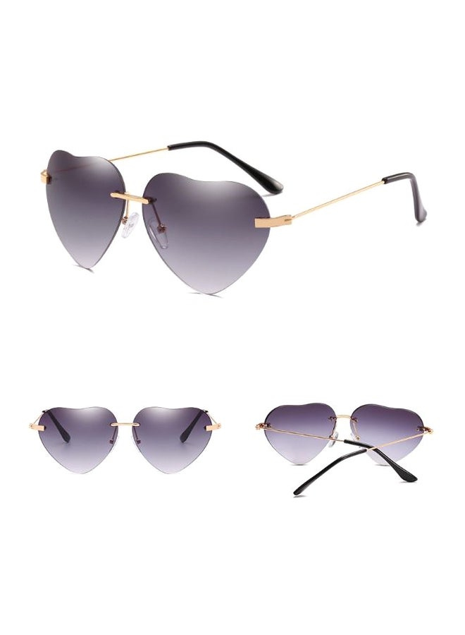 UV Protected Asymmetrical Sunglasses - Image 2