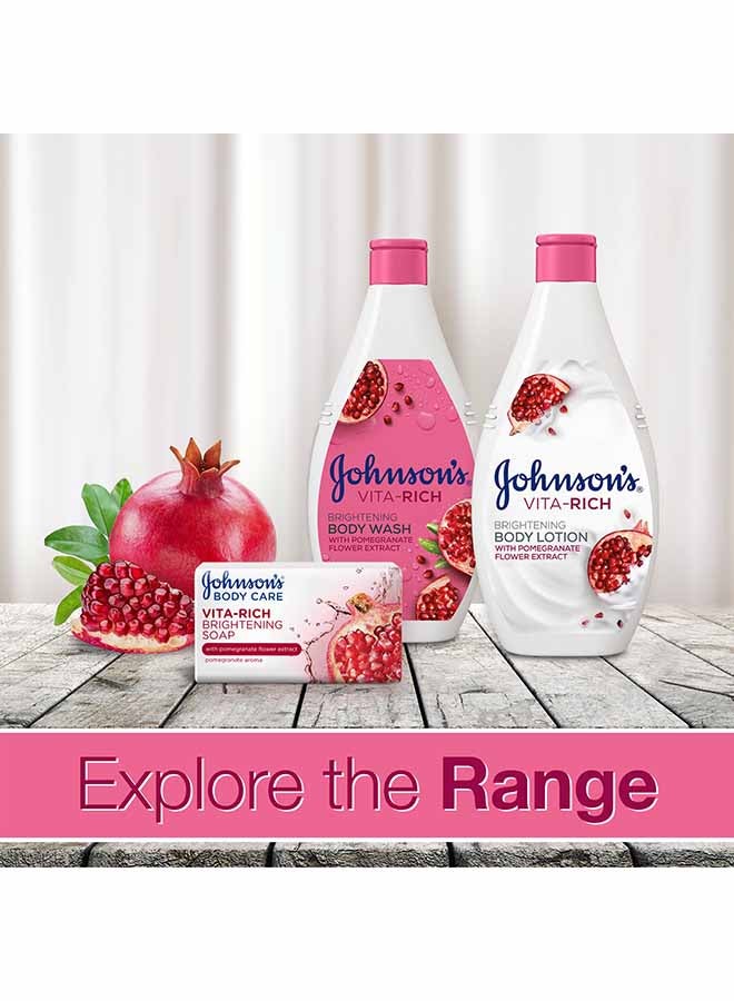 جونسون صابون سائل للاستحمام فيتا ريتش لتفتيح البشرة 400ملليلتر - Image 5