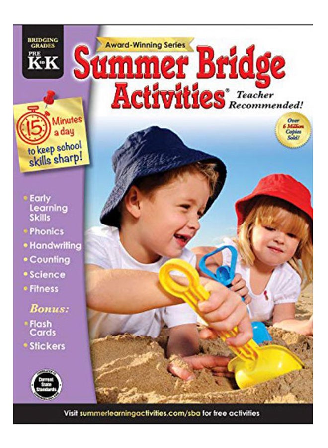 Summer Bridge Activities(r), Grades Pk - K Paperback English by Summer Bridge Activities