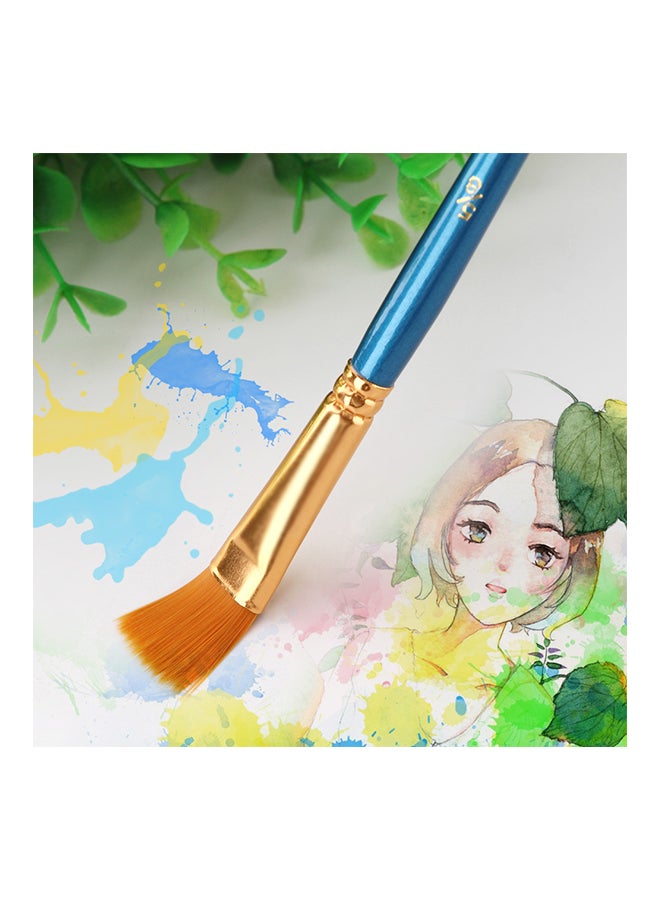 50-Piece Paint Brush Set Blue - Image 2