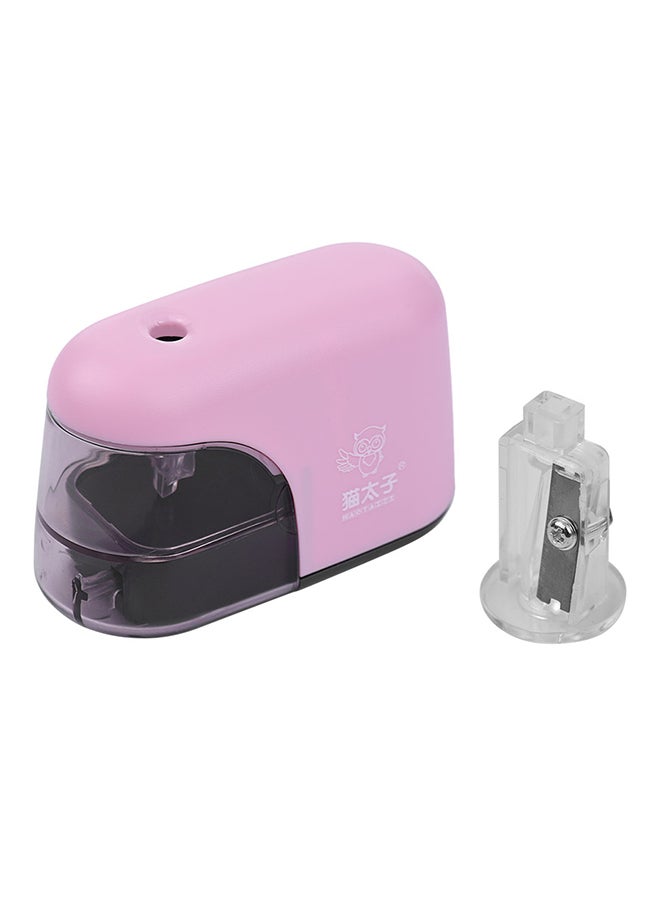 ماوتيزي مبراة كهربائية بإضاءة LED وردي - Image 2