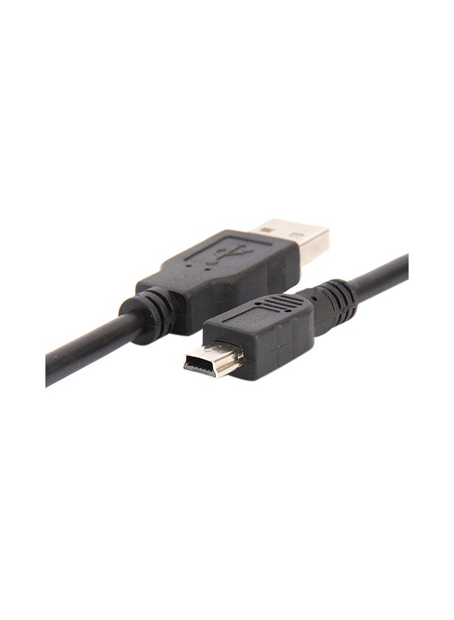 1M/3FT USB Cable For PlayStation 3 PS3 Controller Charger Black  - Image 4