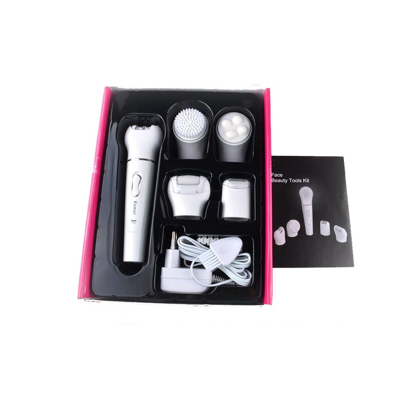 Kemei KM-2199 Multifunctional Electric Epilator Clipper Hair Removal Razor Multicolour  - Image 4