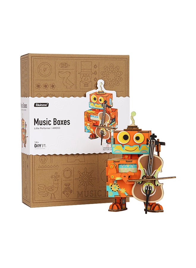 روبوتايم طقم نموذج عازف صغير يمكن تركيبه بنفسك 14 سنة فأكثر - Image 3