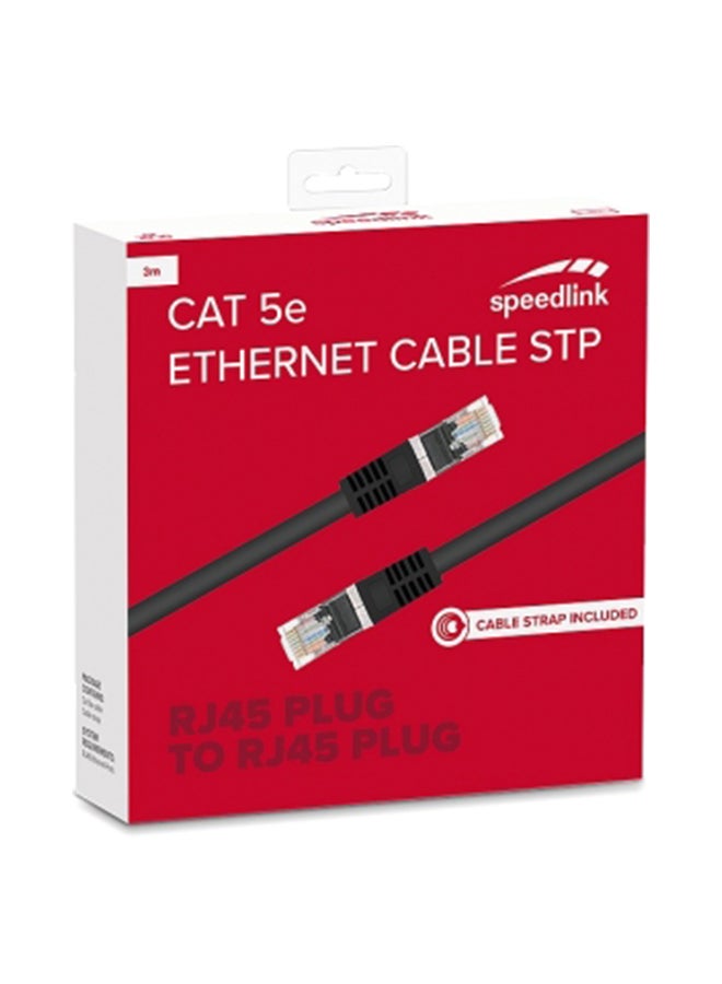 SPEEDLINK Cat 5E Network Cable Black  - Image 2