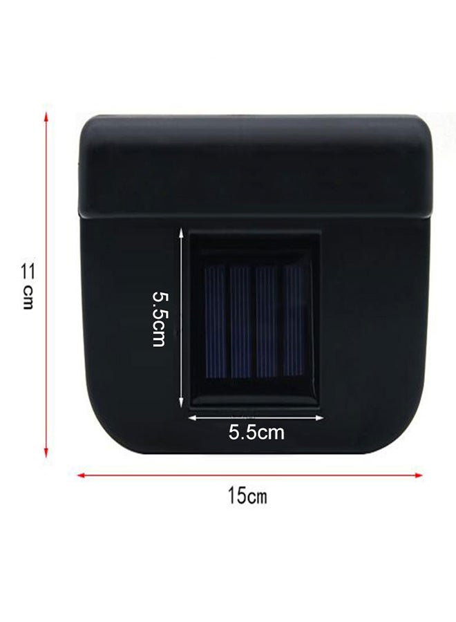 Car Solar Styling Auto Fan Black  - Image 2