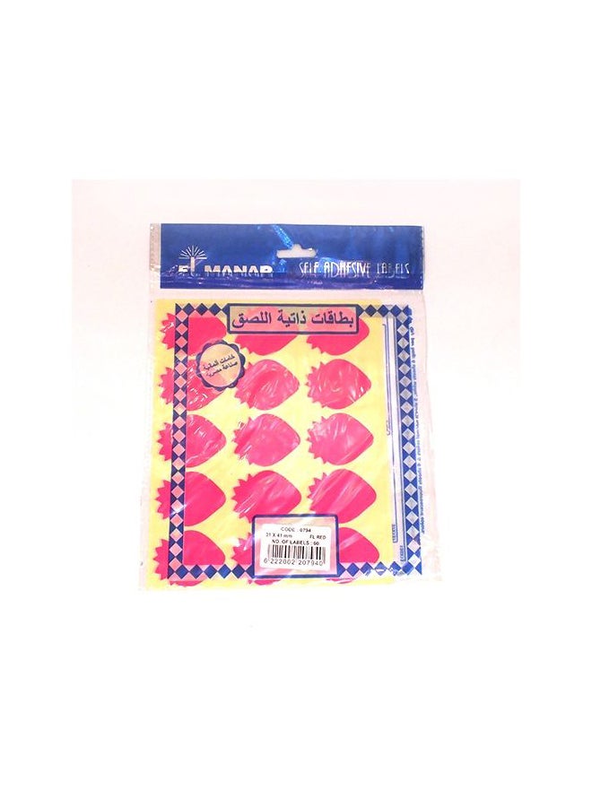 El Manar Stickers Red 