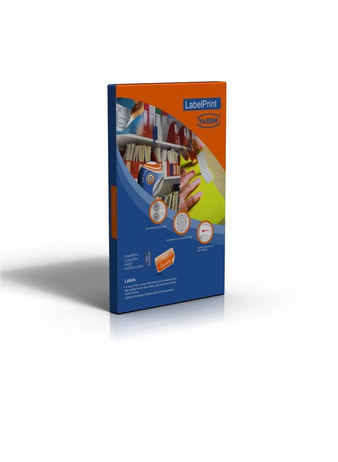 Yassin Pack Of Label 96 In Sheets A4 White