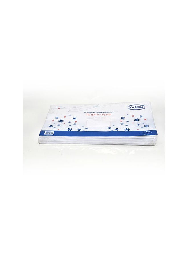 Yassin Self Adhesive Envelope White 