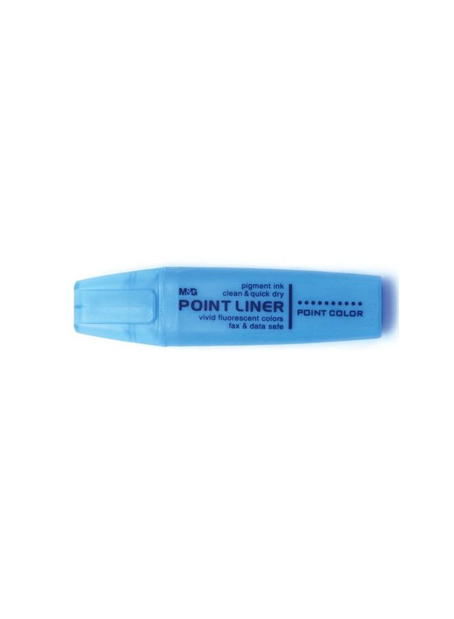 M&G Point Liner Highlighter Blue 