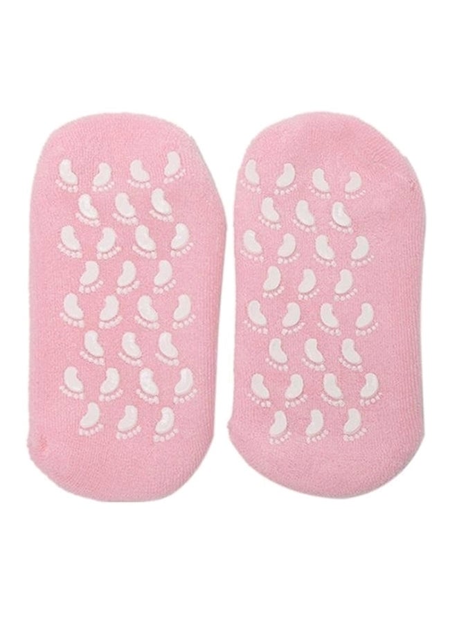 1 Pair Moisturizing Treatment Gel Spa Socks - Image 1