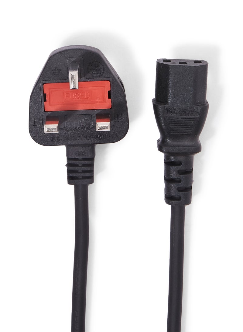 NEWSTAR - PC Power Cord Black - Image 1