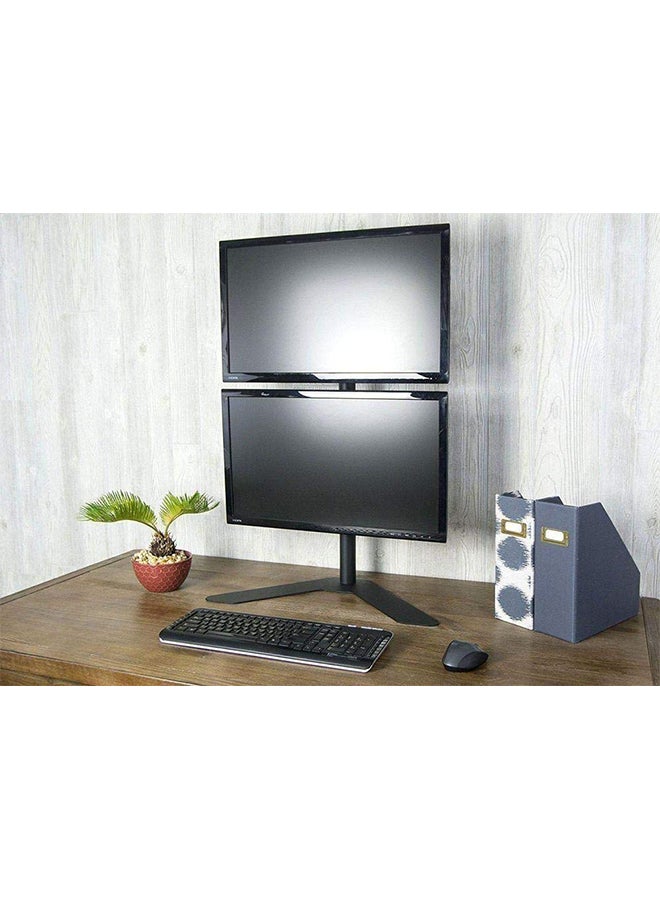Dual LCD Monitor Stand Black - Image 3
