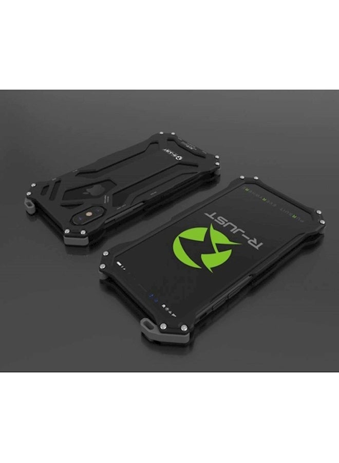 R-JUST Protective Case Cover For Apple iPhone X/XS Black - Image 2