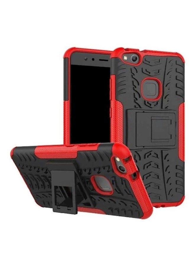Protective Case Cover For Huawei P10 Lite Red/Black