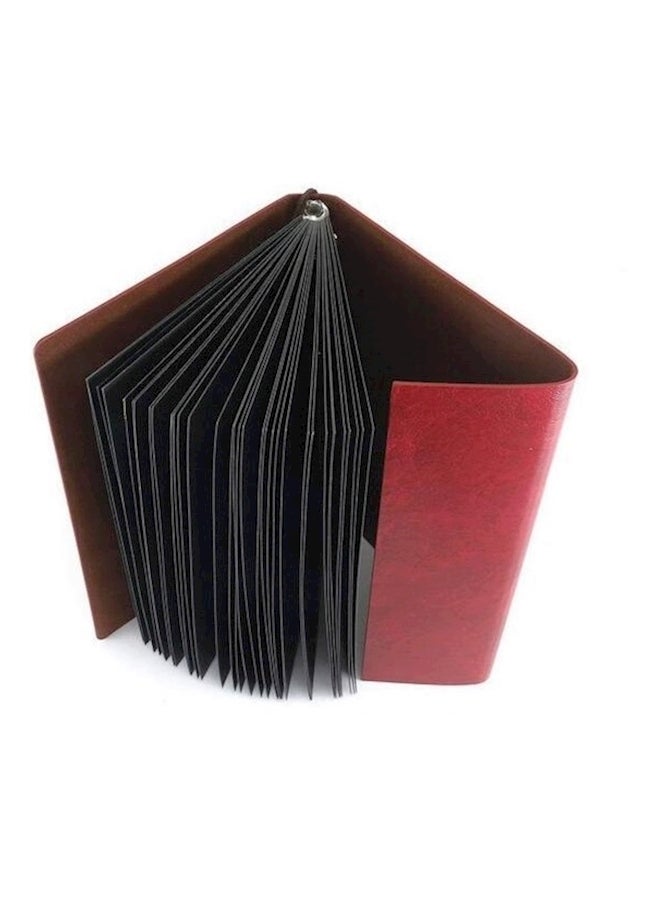 مفكرة جلدية بـ30 صفحة أحمر - Image 3