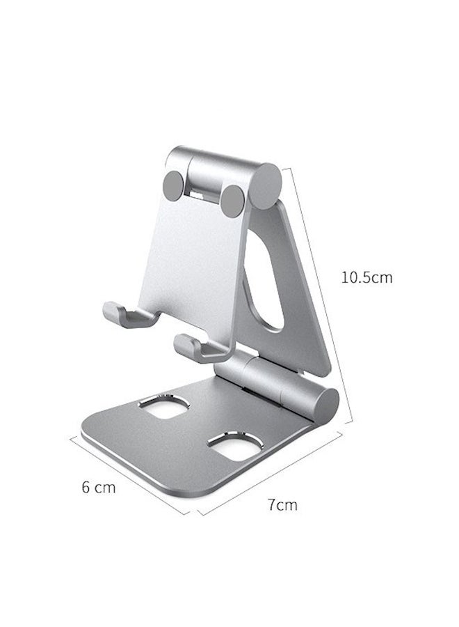 R-JUST Adjustable Mobile Phone Holder Silver - Image 4