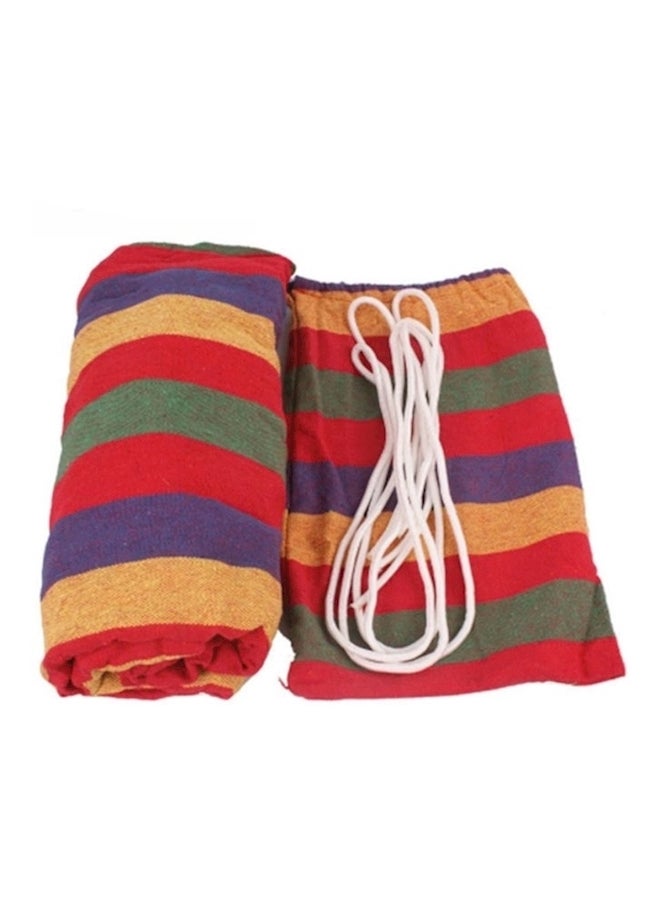 Generic Camping Hammock With Storage Bag Multicolour 200x80cm  - Image 2