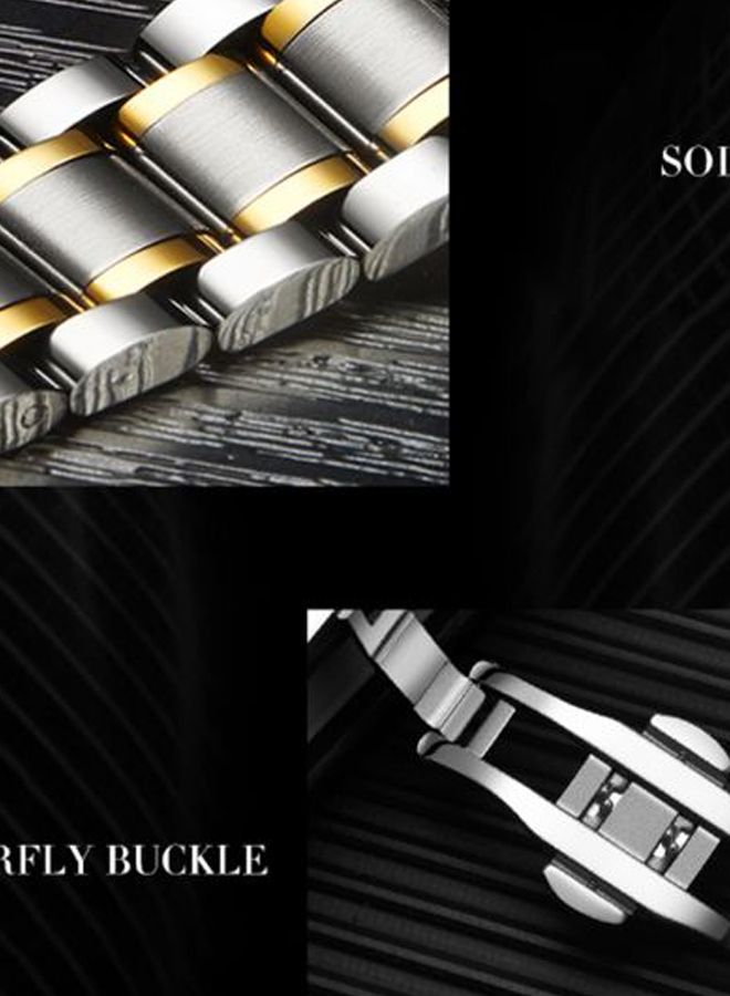 Tevise Men's Stainless Steel Chronograph Watch 9005 - Image 2