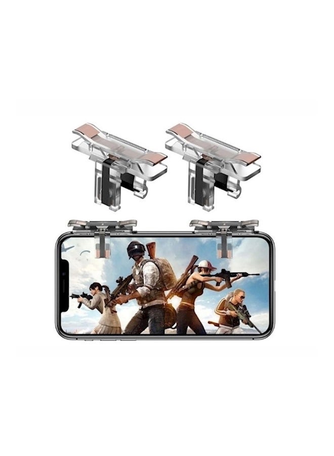 Generic 2 Piece Gaming Trigger For PUBG Set - Wireless  - Image 1