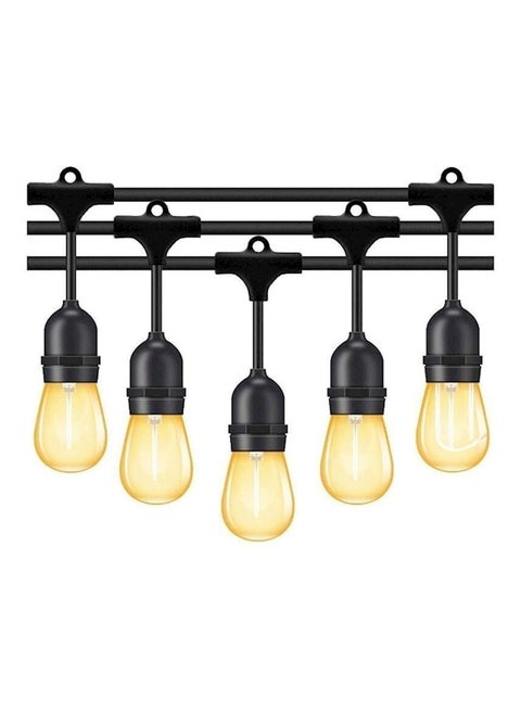 Heavy Duty String Light Bulbs Black/Yellow