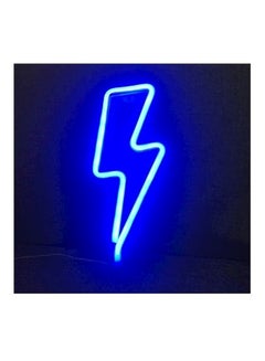 لافتة بإضاءة نيون بمصباح LED أزرق