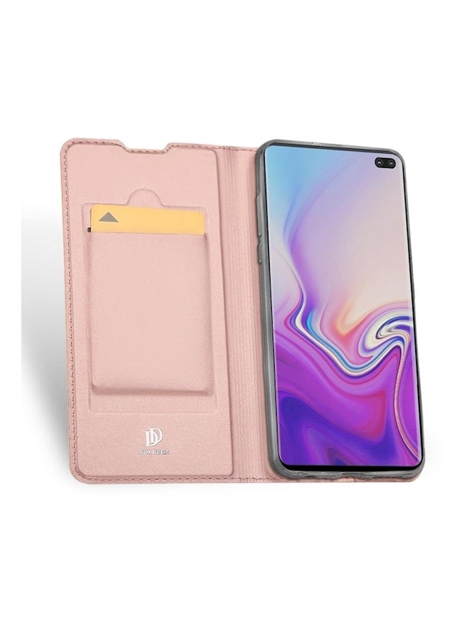 دوكس دوتشيز غطاء حماية واقِ لهاتف سامسونج جالاكسي S10 بلس وردي - Image 3