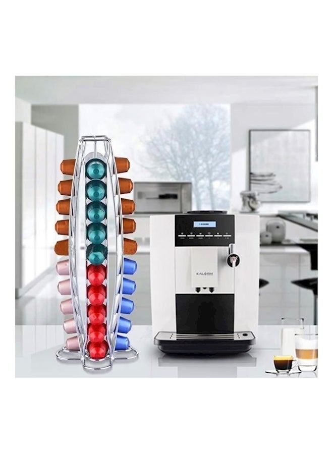 Coffee Capsules Holder Silver - Image 4
