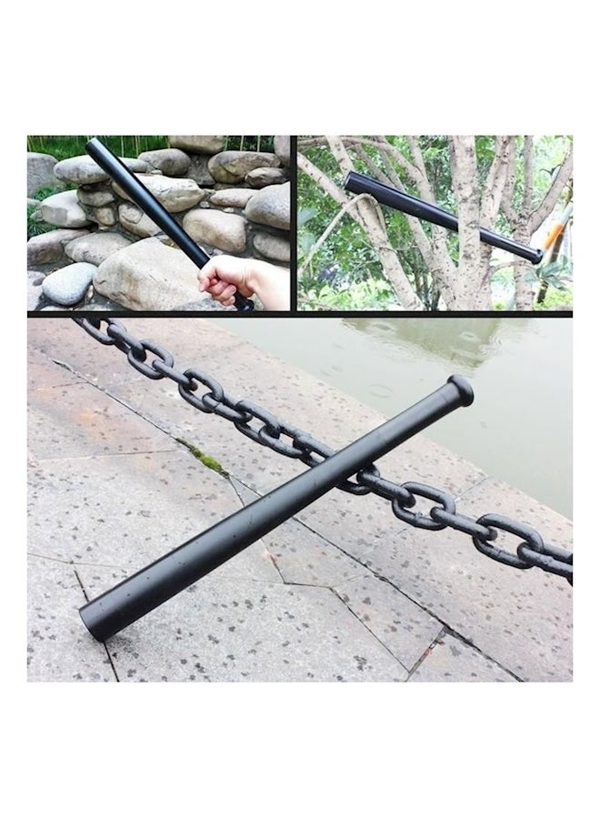 Baseball Bat Shaped LED Flashlight Black - Image 3