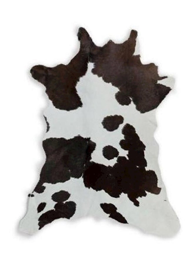 Dubai Fast Leather - Cowhide Black And White Calfskin Rug Multicolour - Image 1
