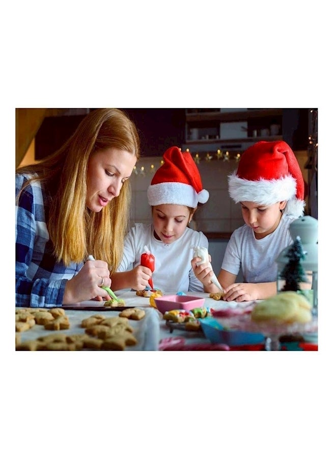 36-Piece Silicone Cupcake Baking Cup Set Multicolour - Image 5