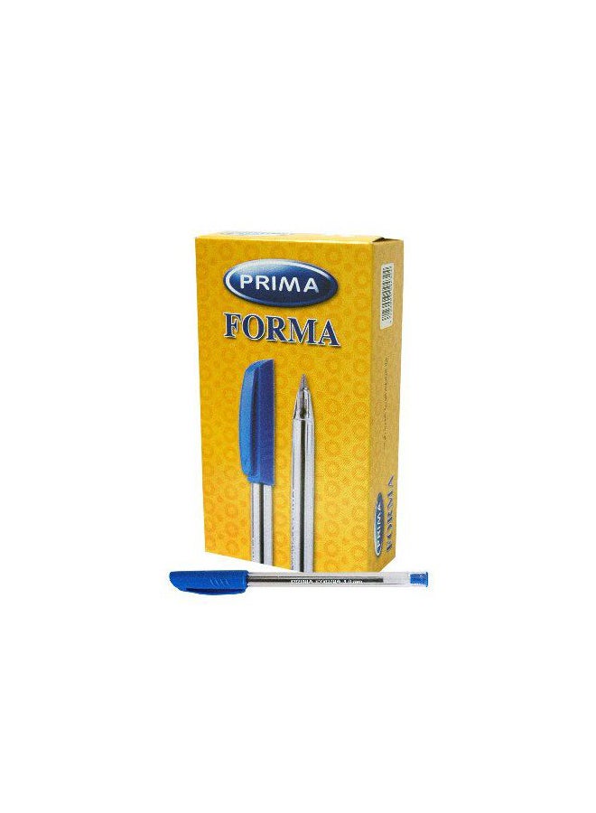 بريما طقم أقلام حبر فورما مكون من 24 قطعة أزرق
